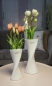 Preview: Tiziano Blumenvase Tenuta weiss - creme